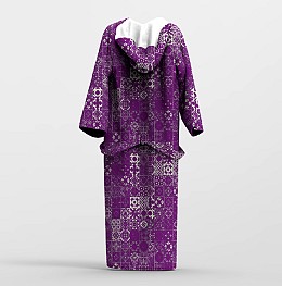 139 Μπουρνουζι Με Εκτυπωση