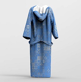 144 Μπουρνουζι Με Εκτυπωση