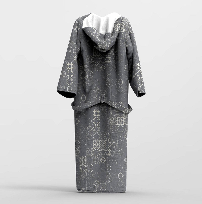 142 Μπουρνουζι Με Εκτυπωση