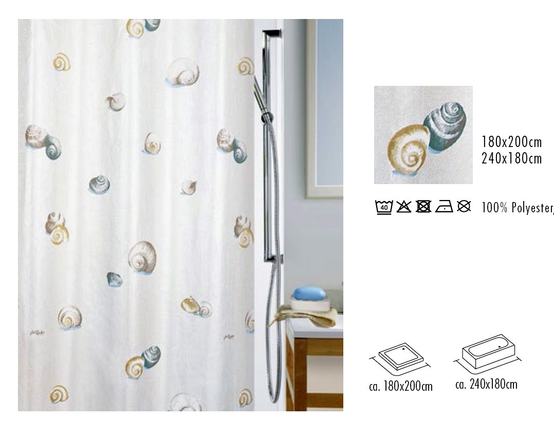 122 Κουρτίνα μπάνιου