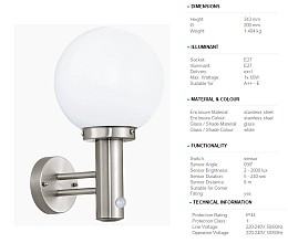 080 Φωτιστικο Εξωτερικου Χωρου