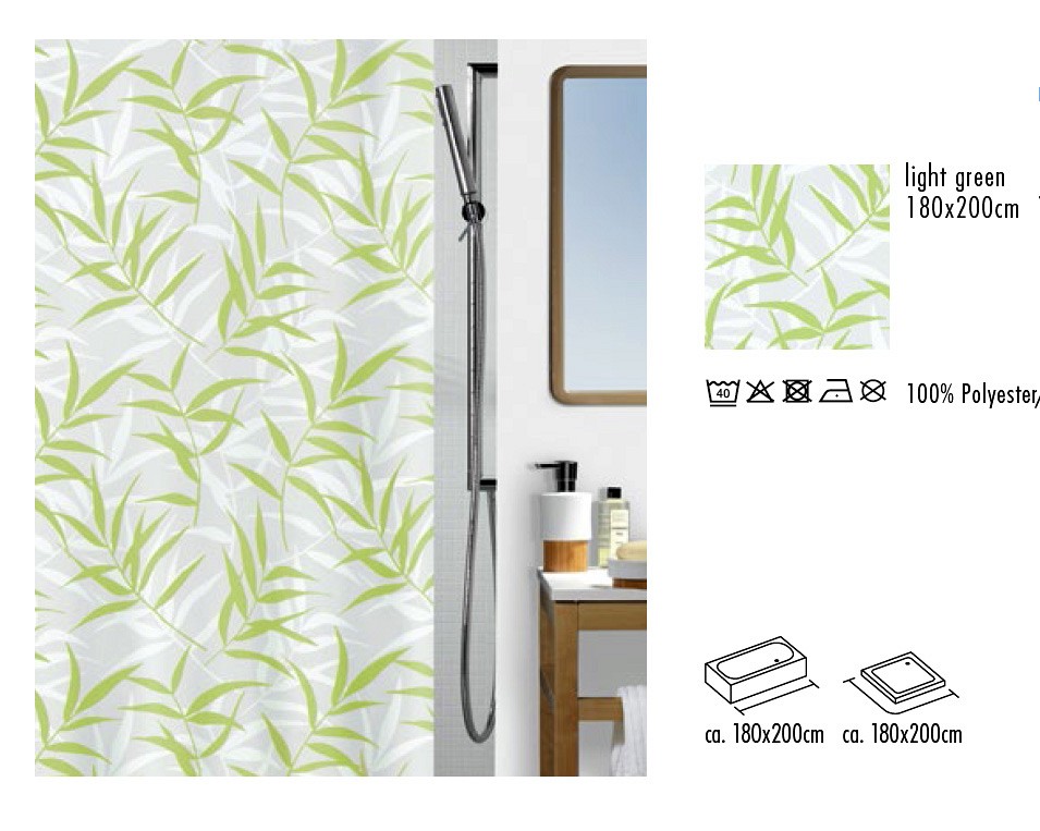 219 sp Κουρτίνα μπάνιου