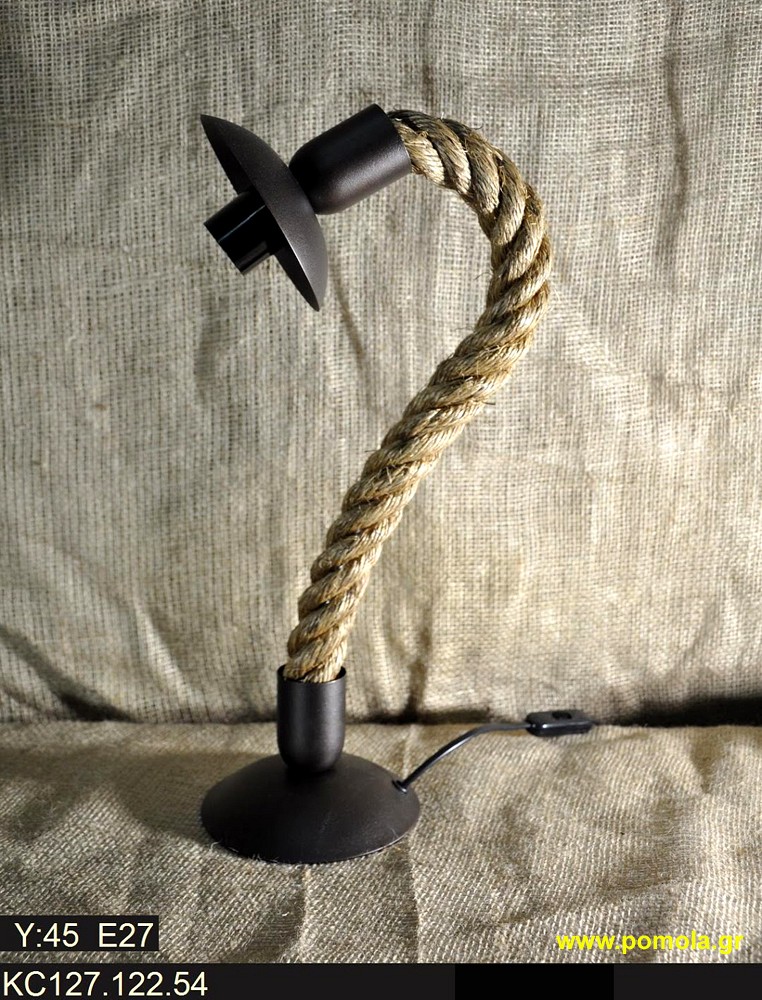 094 Φωτιστικα Rope and Metal