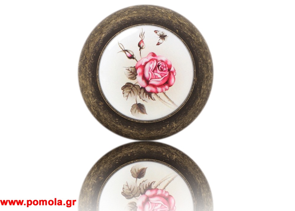 033 Πομολο ΕξωΠορτας Εισοδου και Ασανσερ BELLE EPOQUE Μπρονζε