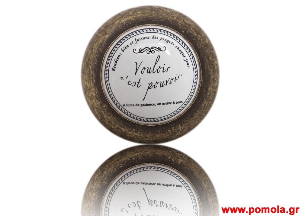 043 Πομολο ΕξωΠορτας Εισοδου και Ασανσερ BELLE EPOQUE Μπρονζε