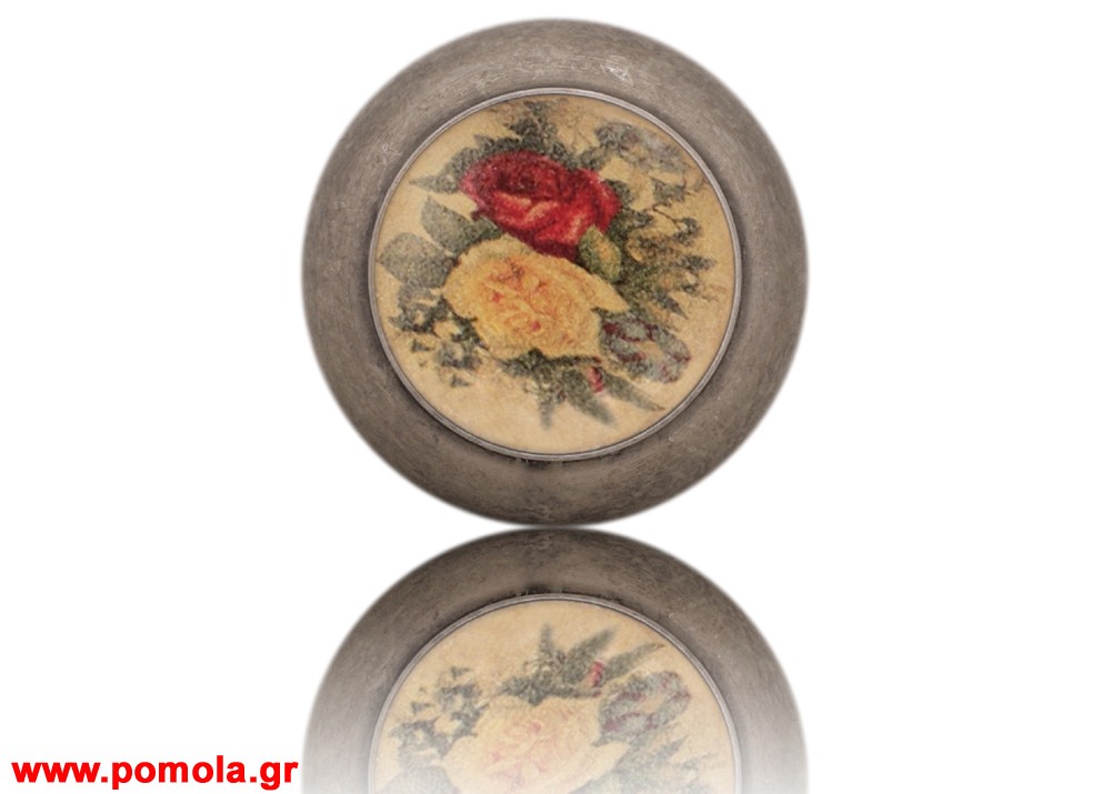 056 Πομολο ΕξωΠορτας Εισοδου και Ασανσερ BELLE EPOQUE Κασσιτερος