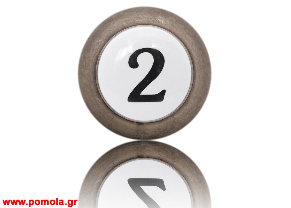 060 Πομολο ΕξωΠορτας Εισοδου και Ασανσερ BELLE EPOQUE Κασσιτερος