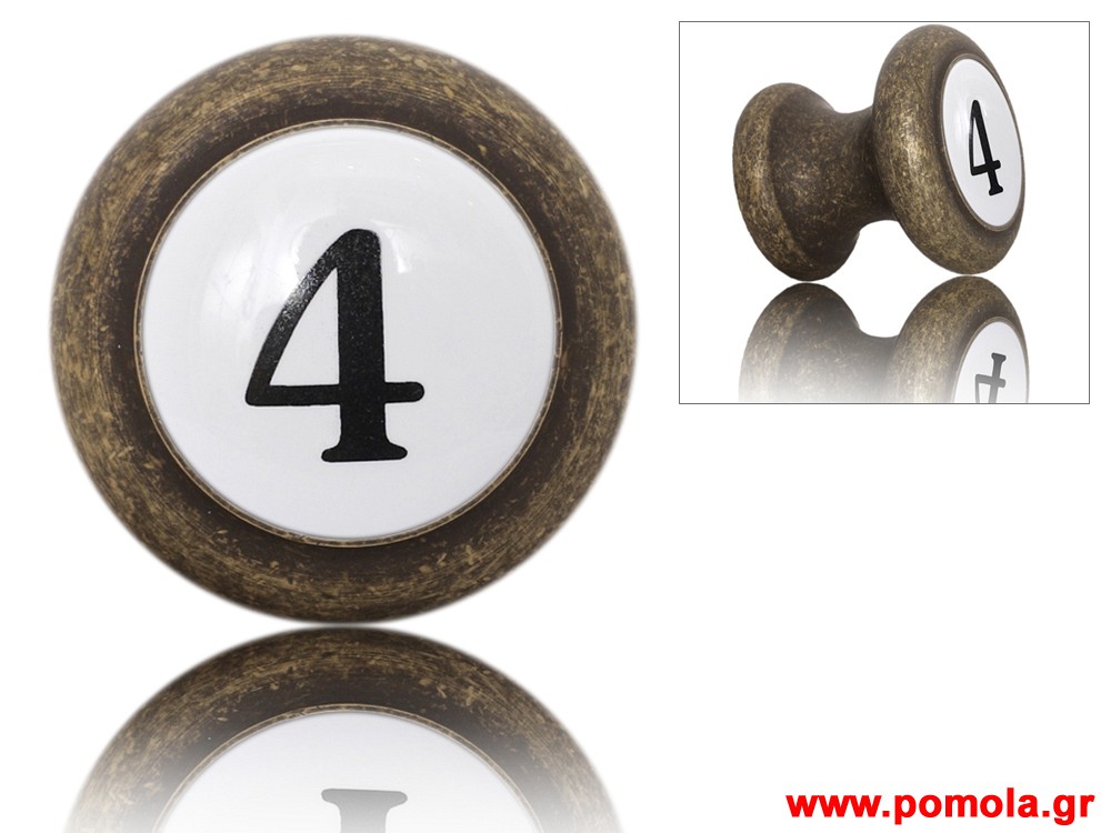 018 Πομολο ΕξωΠορτας Εισοδου και Ασανσερ BELLE EPOQUE Μπρονζε