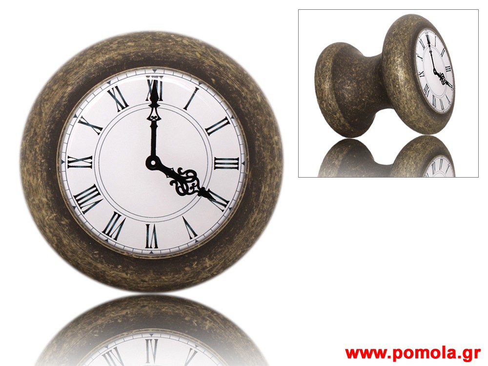 028 Πομολο ΕξωΠορτας Εισοδου και Ασανσερ BELLE EPOQUE Μπρονζε