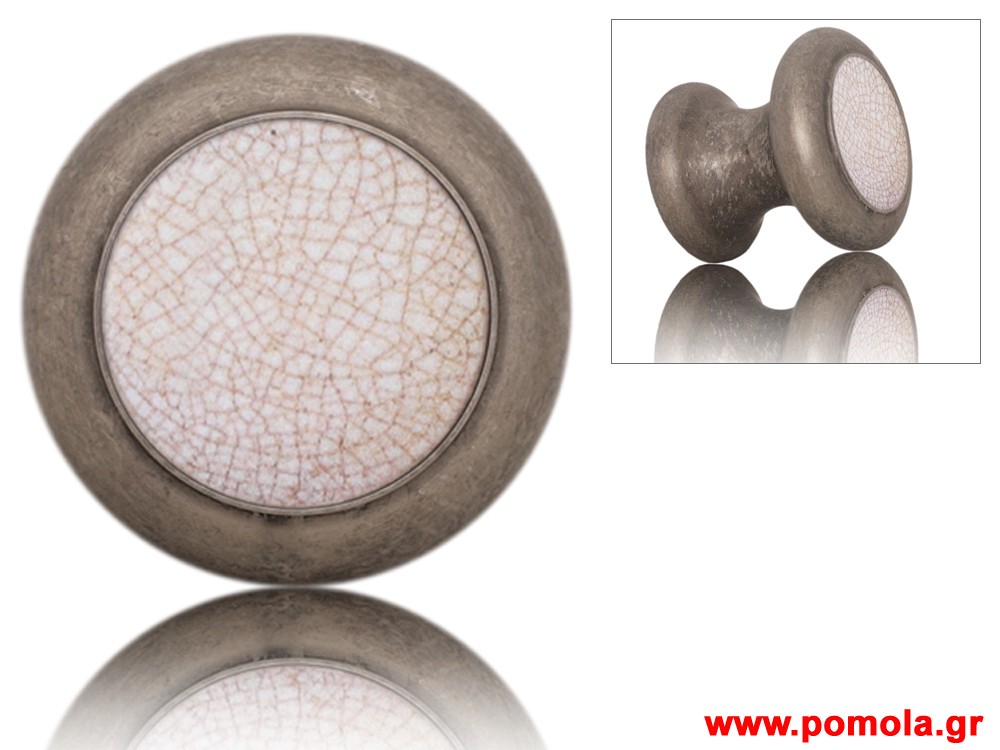 014 Πομολο ΕξωΠορτας Εισοδου και Ασανσερ BELLE EPOQUE Κασσιτερος