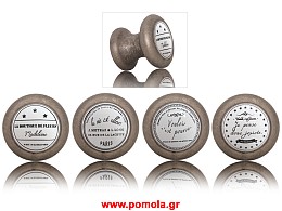 004 Πομολο ΕξωΠορτας Εισοδου και Ασανσερ BELLE EPOQUE Κασσιτερος