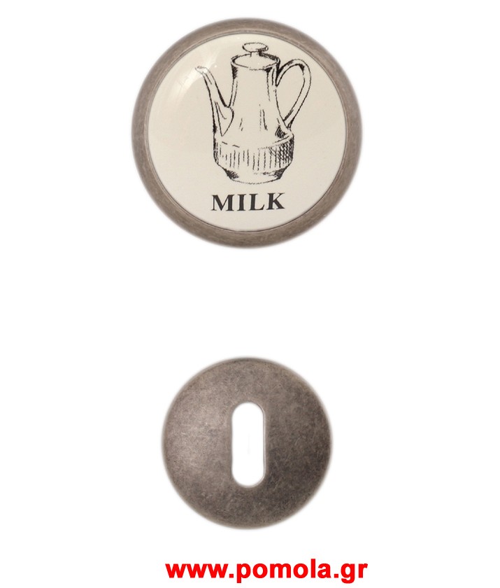 046 Πομολο Πορτας BELLE EPOQUE Κασσιτερος