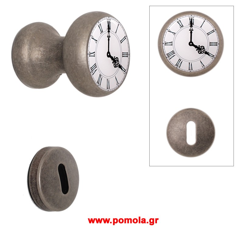 028 Πομολο Πορτας BELLE EPOQUE Κασσιτερος