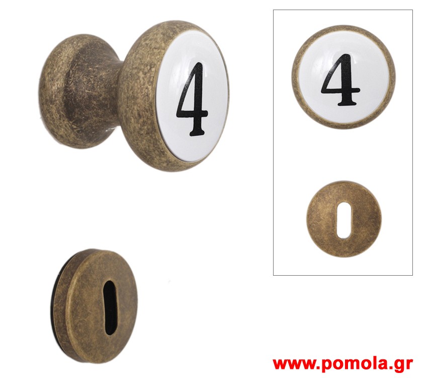 018 Πομολο Πορτας BELLE EPOQUE Μπρονζε