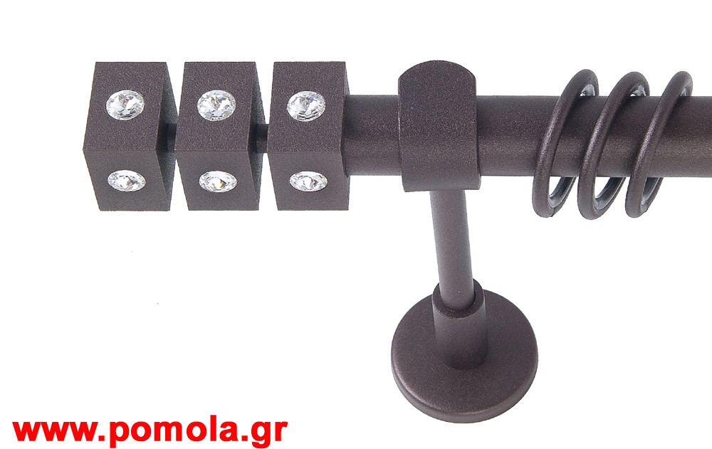 067 Κουρτινοβεργα Σφυριλατη φ26 σε 29 ΧΡΩΜΑΤΑ