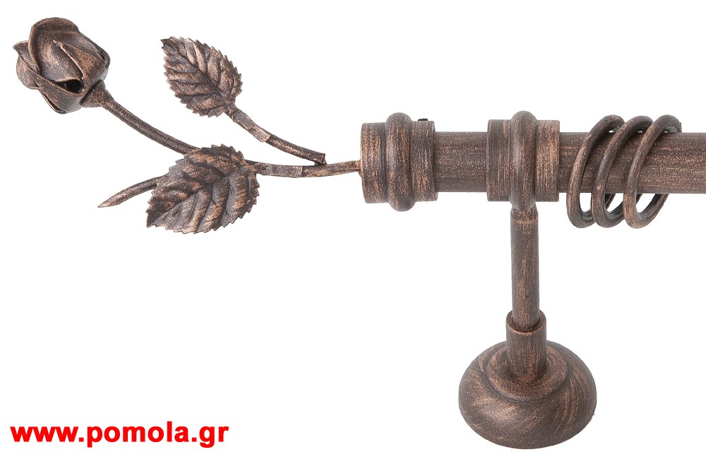 055 Κουρτινοβεργα Σφυριλατη φ26 σε 29 ΧΡΩΜΑΤΑ