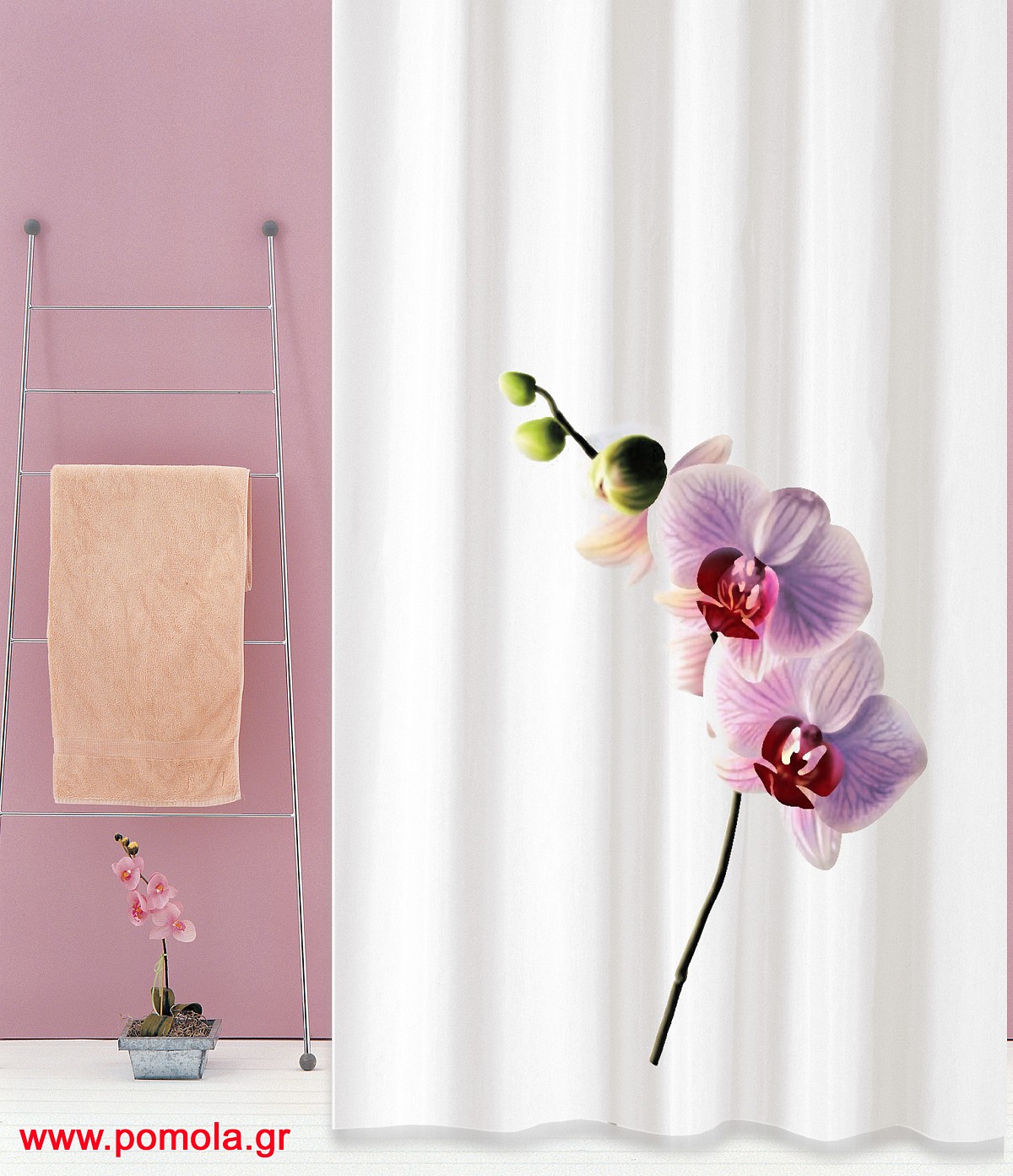 542 sl Κουρτίνα μπάνιου