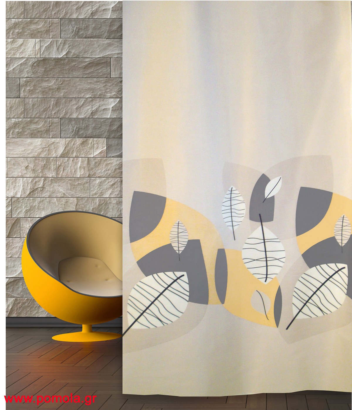 551 sl Κουρτίνα μπάνιου