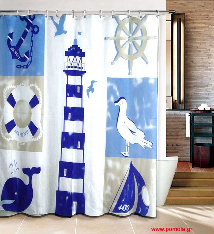 500 sl Κουρτίνα μπάνιου
