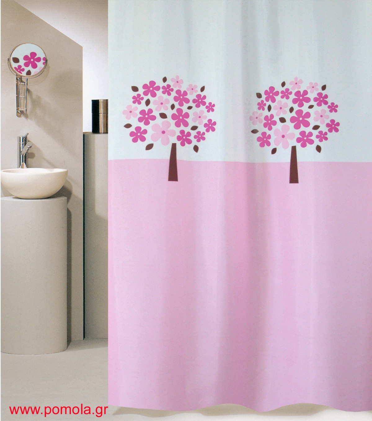 597 sl Κουρτίνα μπάνιου