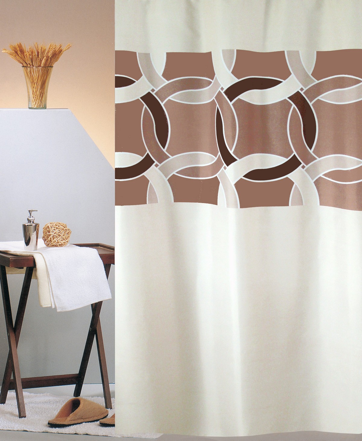 573 sl Κουρτίνα μπάνιου