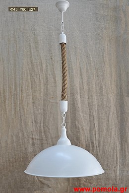 168 Φωτιστικα Rope and Metal