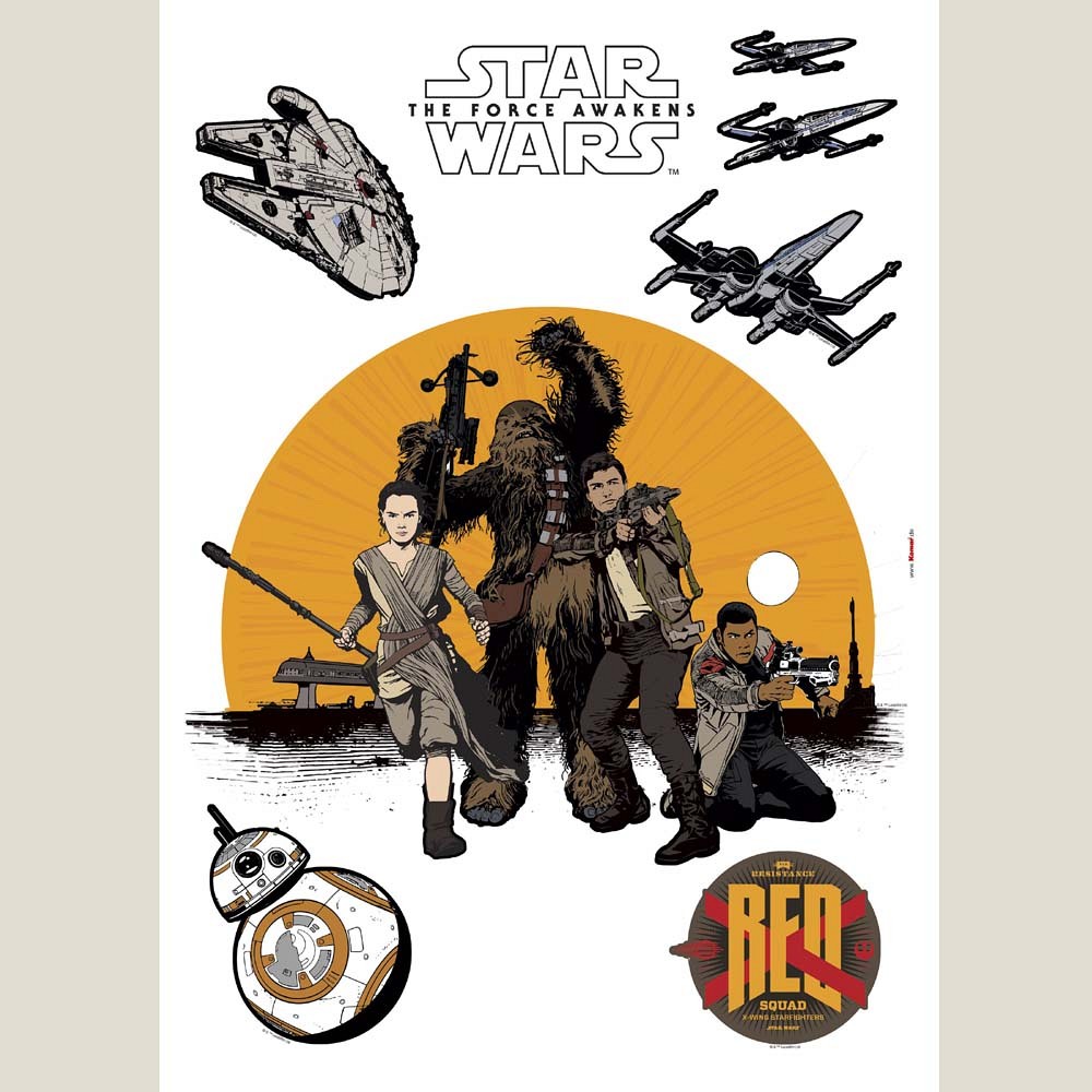 038 Αυτοκολλητα STAR WARS MARVEL DISNEY