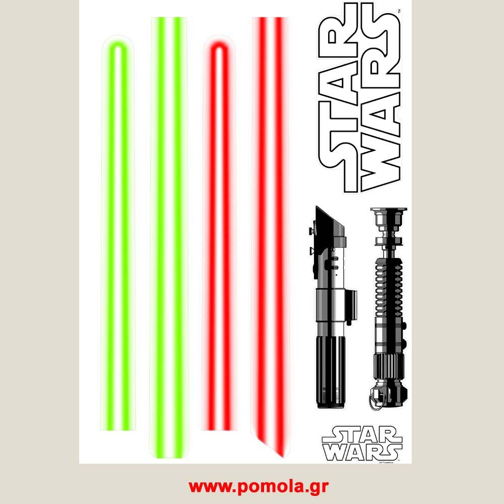 048 Αυτοκολλητα STAR WARS MARVEL DISNEY