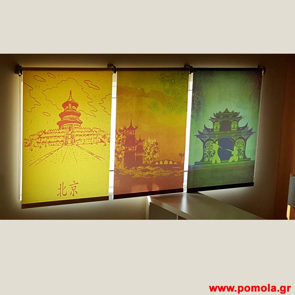 345 Τοποθετηση Σκιασης με ψηφιακη εκτυπωση