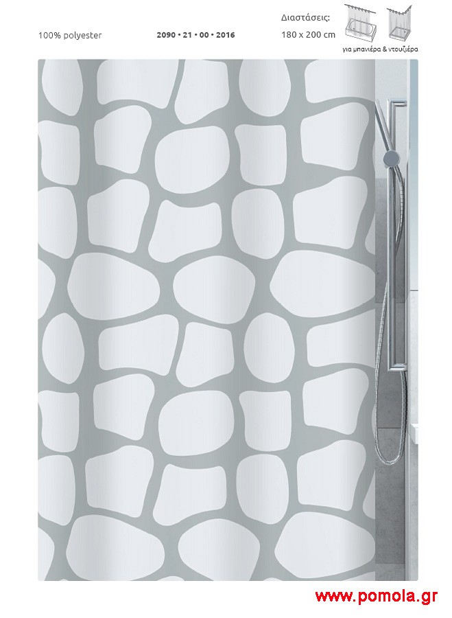 417 Κουρτίνα μπάνιου