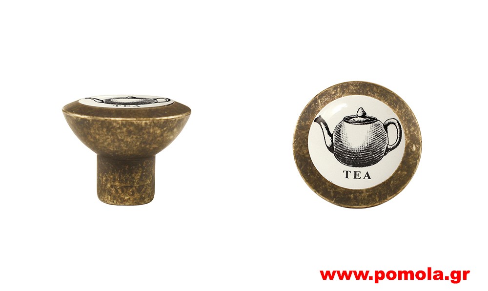 914 Πομολάκι Ρουστίκ αντικέ μπρονζέ κλασικό