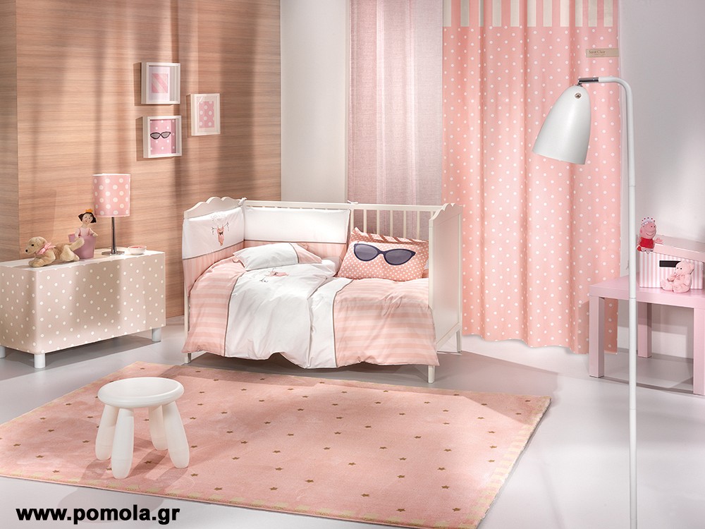 048 Κουρτινα με Εκτυπωση Ετοιμη Ραμμενη Με Τρουκς bebe και Παιδικη