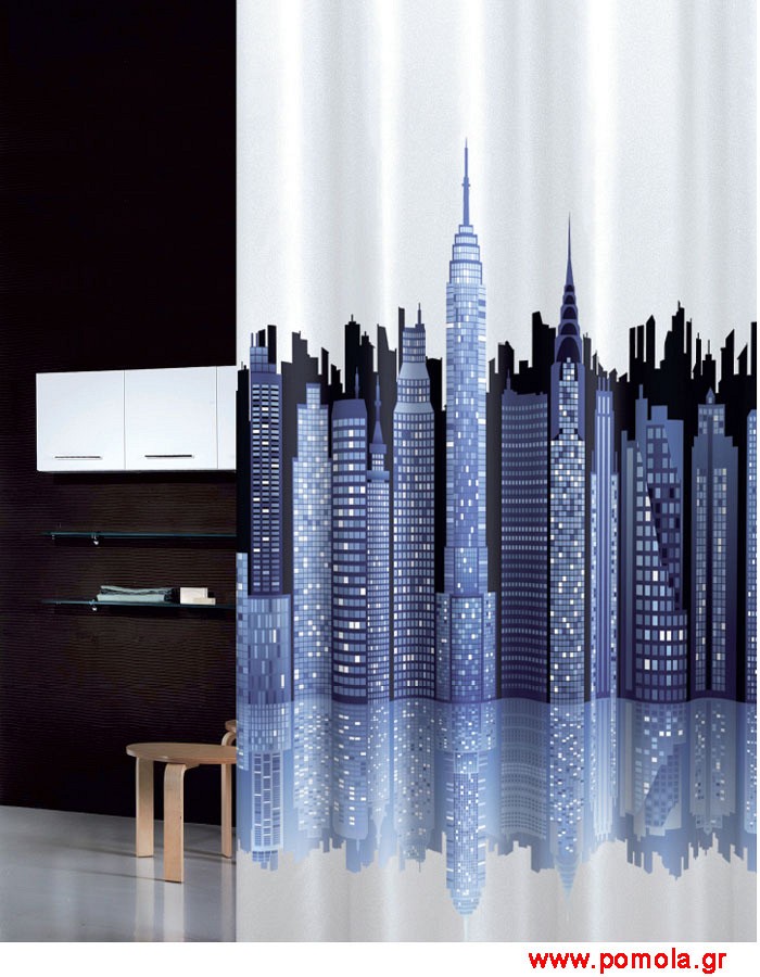 803 Κουρτίνα μπάνιου