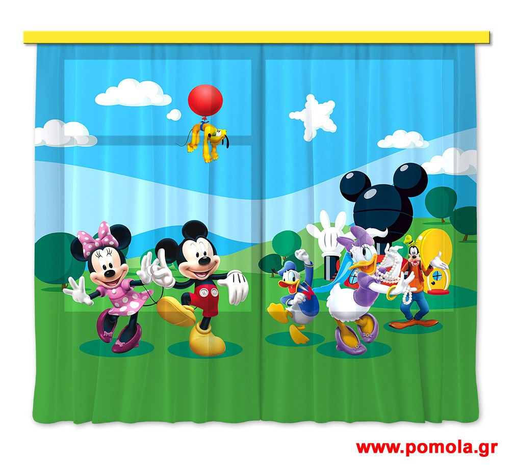 095 Kουρτινα με Ψηφιακη Εκτυπωση 280 πλατος χ 245 υψος