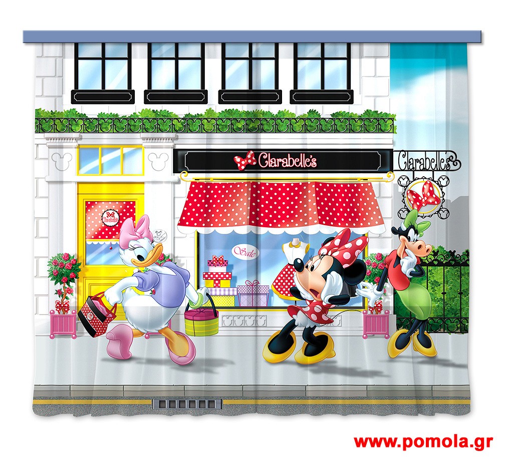 096 Kουρτινα με Ψηφιακη Εκτυπωση 280 πλατος χ 245 υψος