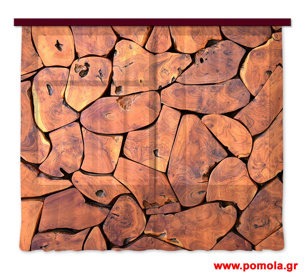 106 Kουρτινα με Ψηφιακη Εκτυπωση 280 πλατος χ 245 υψος