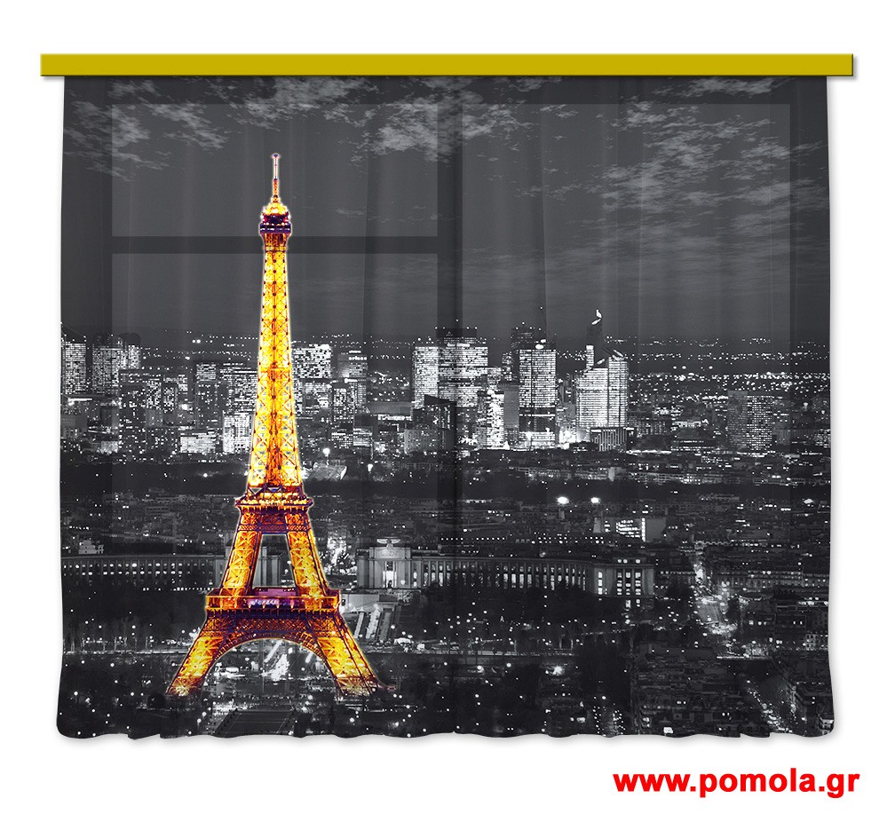 111 Kουρτινα με Ψηφιακη Εκτυπωση 280 πλατος χ 245 υψος