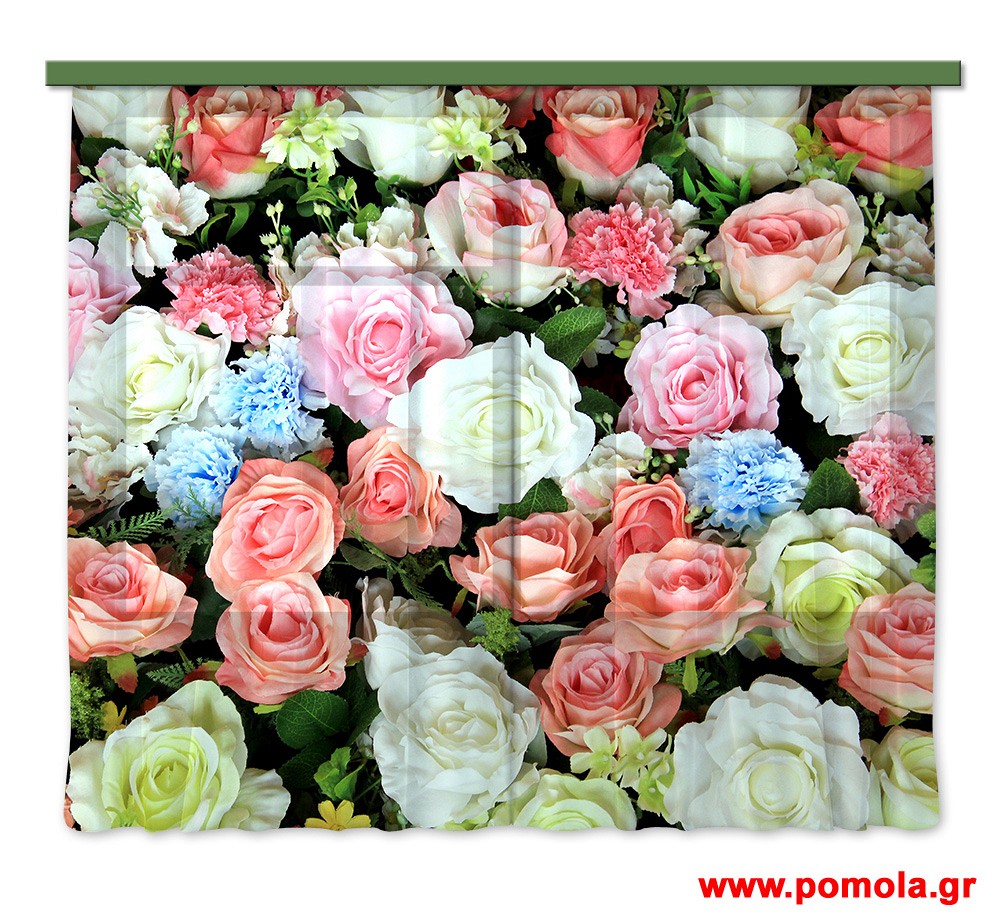 113 Kουρτινα με Ψηφιακη Εκτυπωση 280 πλατος χ 245 υψος