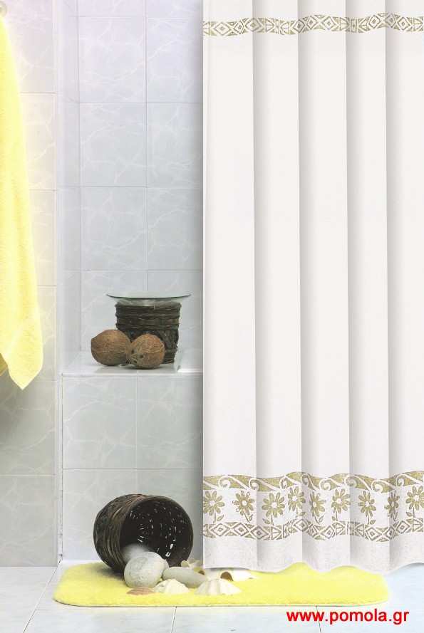 958 Κουρτίνα μπάνιου