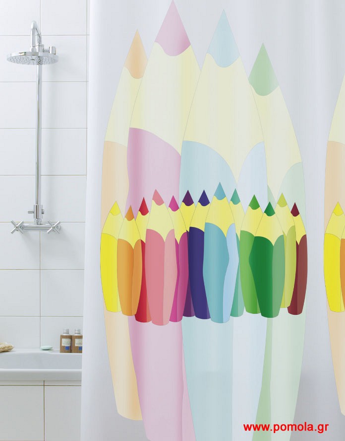 908 Κουρτίνα μπάνιου