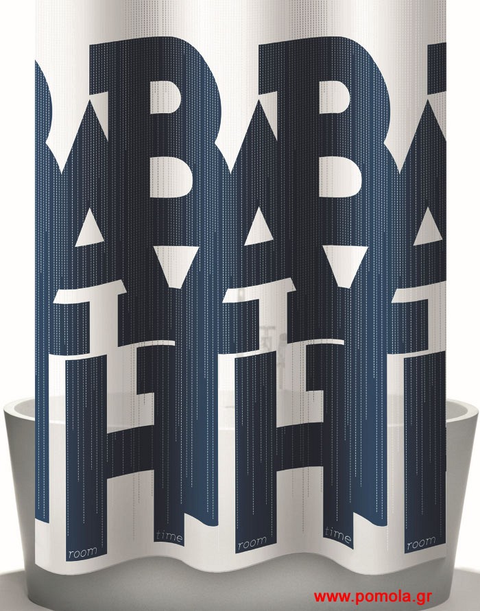 906 Κουρτίνα μπάνιου