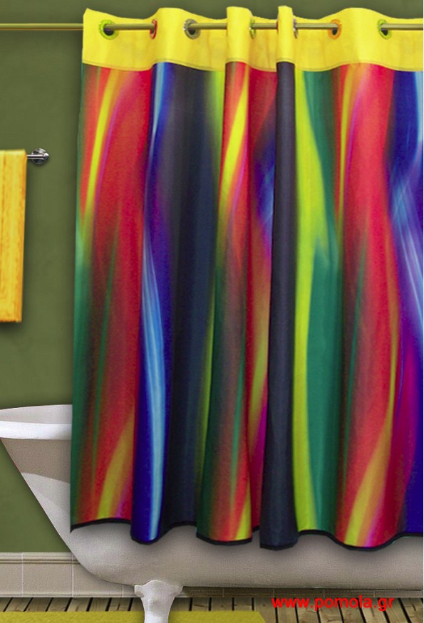 1023 Κουρτίνα μπάνιου