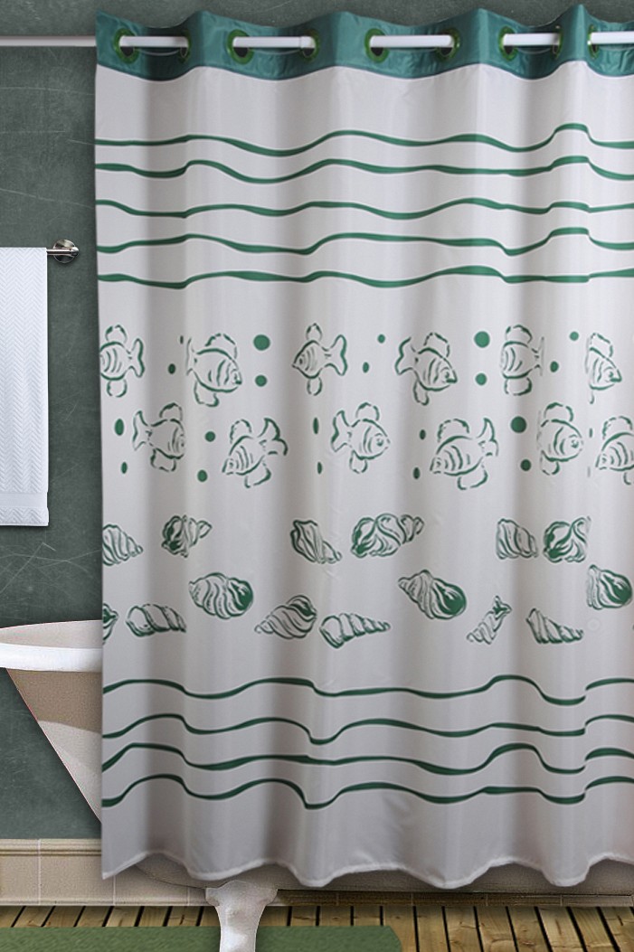 1071 Κουρτίνα μπάνιου