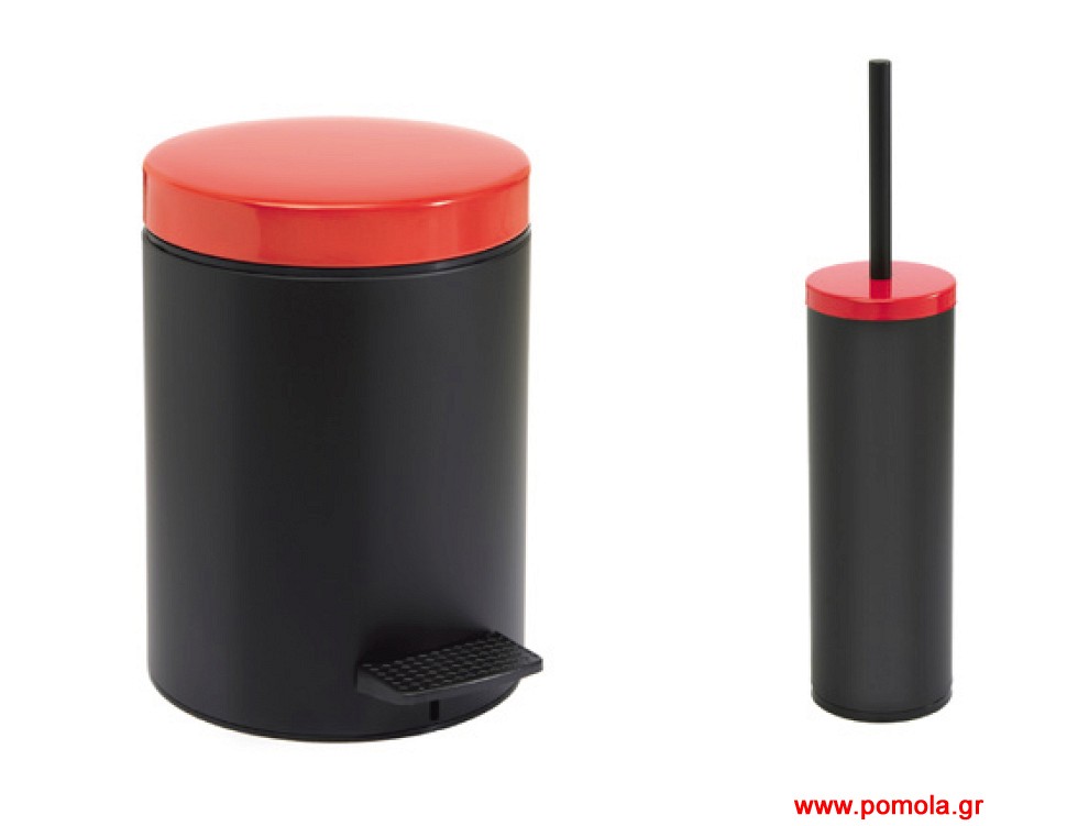 406 Χαρτοδοχειο και Πιγκαλ μαύρο κόκκινο