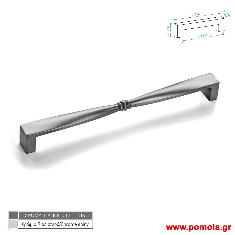 425 πομολο Λαβη για κουζινες, ντουλαπες και επιπλα