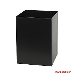 001 καλάθι γραφείου μαύρο