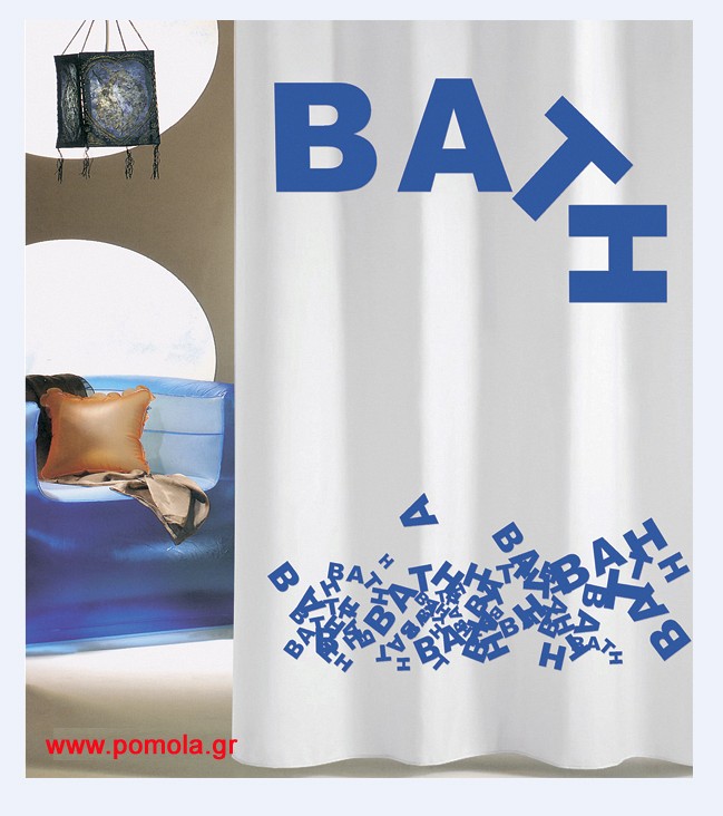 601 sl Κουρτίνα μπάνιου