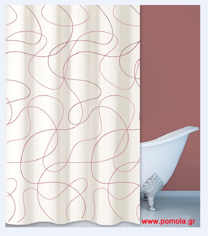 278 sl Κουρτίνα μπάνιου με 2,40 πλατος