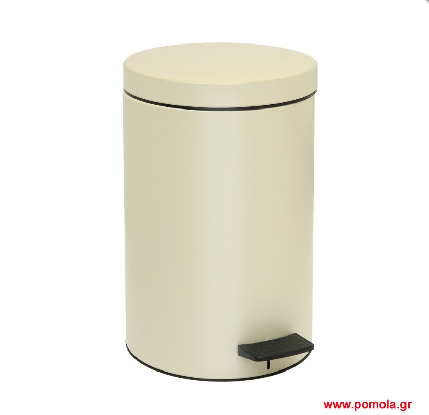 041 Μεγάλος κάδος 12 Lit Ivory Ματ