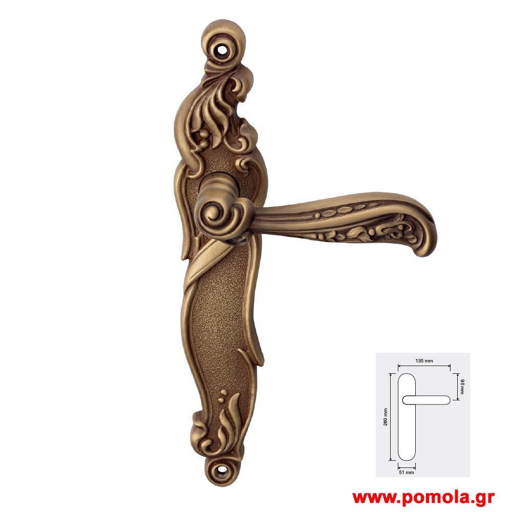 625 Πομολο Εξωπορτας Ιταλιας GOLD